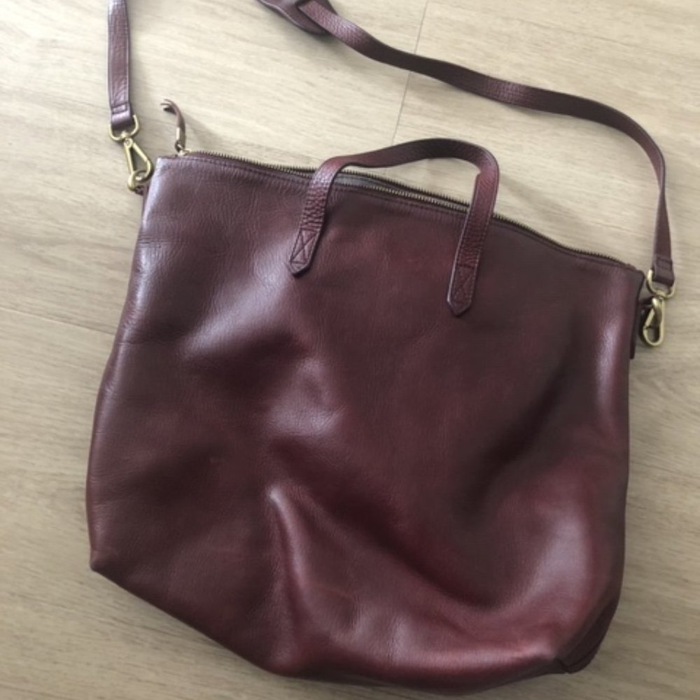 Madewell Zip Top Transport Carryall Crossbody